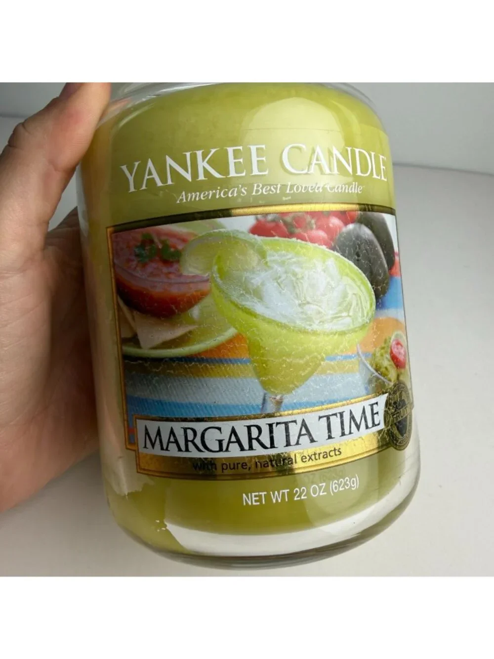 Yankee Candle Margarita Time Large 22oz RETIRED
